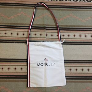 Moncler drawstring dustbag with shoulder strap 
15” x 14” NEW